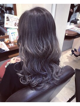 パッション 石巻蛇田店(PASSION) かわかっこいいブルーパープルアッシュ