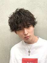 フィフス(fifth) コンマヘア ツイストパーマ マッシュウルフ ツーブロック