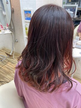 ヘアモード ビバップ(hair mode BEBOP) インナーレットカラー