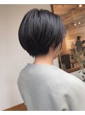 襟足コンパクトショートスタイル