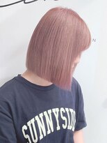 ジェム(GEM) 切りっぱなし/パールピンク/ハイトーンカラー