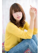 ミック ヘアアンドビューティー 大山店(miq Hair&Beauty) シースルーバングゆるふわカールミディアムレイヤーa1