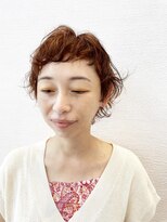 クロリ 淡路店(Chlori)&nbsp;クセ毛ショートウルフ30.40代人気くびれ外ハネ