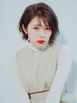 プリモア サロン ハナレ 綾瀬(primoA salon HANARE) 外ハネショートボブ