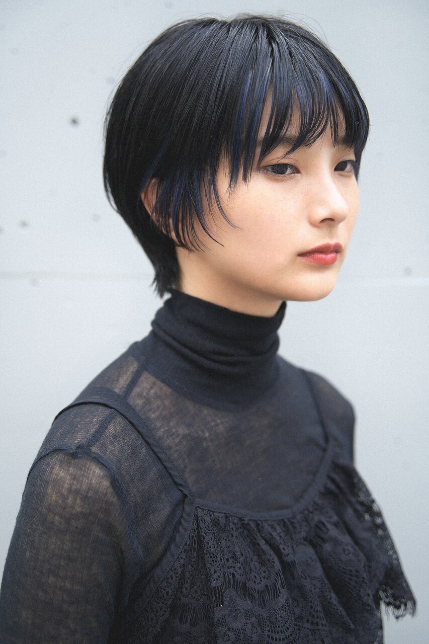2026年冬】ネイビー ショートの髪型・ヘアアレンジ｜人気順