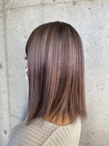 ガルボ ヘアー(garbo hair)&nbsp;#オススメ#ハイライト#ボブ#ヘアカラー#人気#外国人風