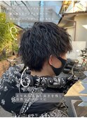 【お客様スタイル】縦落ちパーマ