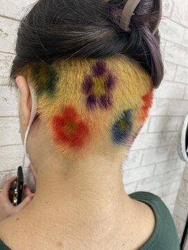 プライズ 錦糸町北口店(prize) 刈り上げカラー/派手髪/刈り上げブリーチ錦糸町北口