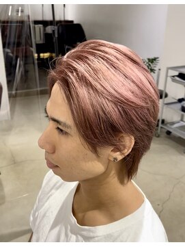 サルファ ヘアデザイン 名古屋 丸の内(S.ALPHA HAIR DESIGN) ピンクベージュ