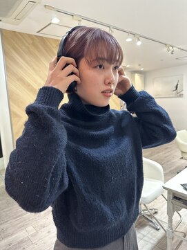 ギフト(GIFT) lavender pink ラベンダーカラー　ピンクカラー　ブリーチカラー