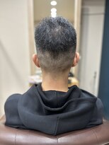 ヘアサロンアンドヘアメイクディー(hair salon hair make D)&nbsp;仙台D　サイドスキン×ベリーショート×2mmフェードスタイル