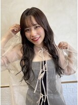 イオエ 岡本(ioe)&nbsp;イメチェン/フルバング/似合わせ/レッドブラウン/デジタルパーマ