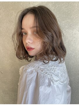 シキ オルガン 大宮(siki ORGAN) ボブ×ブラウンベージュ