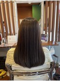 20代30代40代アッシュグレージュナチュラルこなれロング