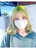ミチ(MICI) blonde x right green