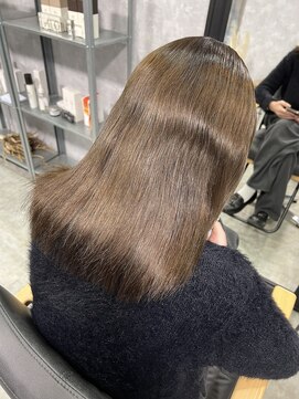 ヘアメイク リヴ(Hair Make Liv) 髪質改善ケアカラー［マットベージュ］