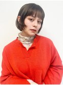 大人可愛いぱつっとボブ［花小金井］