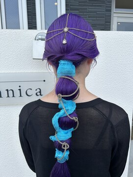 ヘアー テクニカ(hair Technica) こだわり　ジャスミン　ヘアセット　/岡山/十日市/大元/岡南