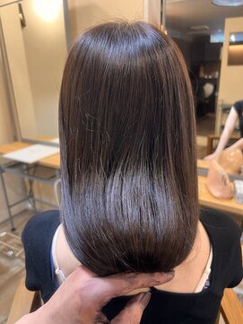 アメリアム 大阪上本町店(Ameri amu.) 【シルバーーベージュ】#Ameri #大阪 #ダブルカラー