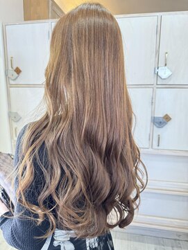 エルフ(elf) ナチュラルグロッシーベージュロング