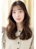 グレージュアッシュ韓国風巻き小顔毛先パーマZ戸田公園30代40代