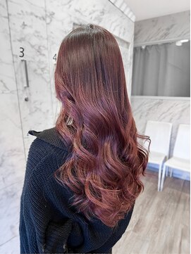 プログレス 仙台駅東口店(PROGRESS) チェリーピンク 10代/20代/美髪/卵型/丸型