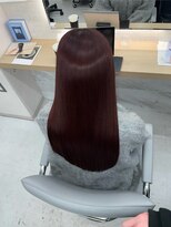 ユアーズヘア 東新宿店(youres hair)&nbsp;縮毛矯正＆韓国風暖色カラー