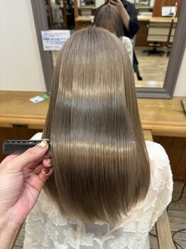 ジル フラン 吉田店(JILL franc)の写真/【吉田】毛先のパサつき、広がりも。髪悩みに合わせた本格ケアで見違えるような髪質に♪