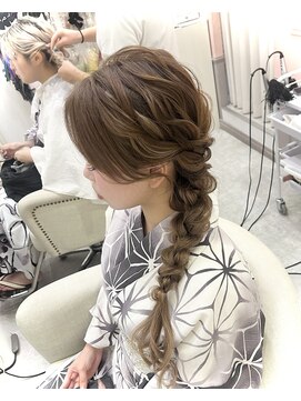 リアン(lien) ルーズ編み下ろし☆