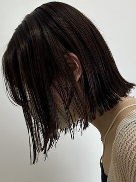 シェノン 心斎橋(CHAINON) ボブ/切りっぱなしボブ/顔周り/前髪/髪質改善カラー