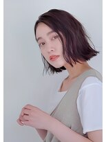 楓の森&nbsp;ワンレン外ハネボブ