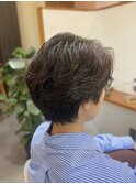 横浜駅｜刈り上げ×立体カールで魅せるジェンダーレスショート