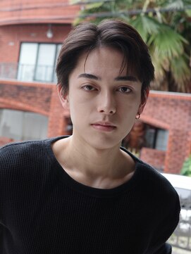 フィフス 渋谷(fifth) 自然な毛流れでラフにキマるセンターパート×ニュアンスパーマ