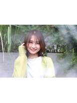 リューデパルティル(lieu de PARTIL) ミディアムボブ
