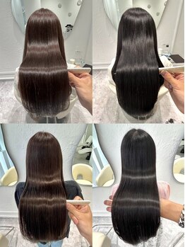 シーン(scene)の写真/気になるクセやうねりを解消！自然な中性ストレートで、毛先まで潤いのある柔らかな質感に…♪