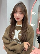 ボタン シブヤ(VOTAN SHIBUYA)&nbsp;韓国ヘア/前髪あり/レイヤーカット/シースルーバング