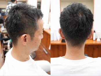 ヘアメイク アンジー(hair make Angie)の写真/【名駅/浄心】ビジネスシーンは清潔感のある髪型から！大人メンズの“スタイリッシュ”な髪型を実現。