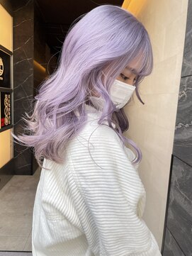 ホワイトラベンダー/ハイトーンカラー