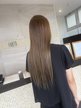 アース コアフュールボーテ 掛川店(EARTH coiffure beaute) ベージュカラー