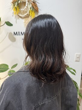 ナチュラルゆるウェーブパーマ