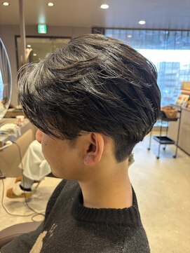 ショコララテ メンズ/ワンカールパーマ/フェザーパーマ/ニュアンスパーマ/