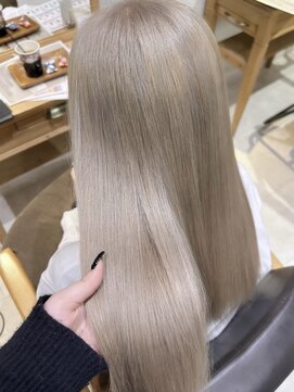 カーサ 西大寺南ロータリー店(casa) ミルクティーベージュ/ホワイトベージュ/ブリーチ/ケアブリーチ