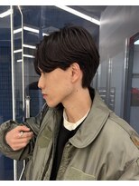 ウィル バイ ブラウン(Vir by Brown)&nbsp;MEN’S HAIR/フェザーパーマ/毛流れパーマ/藤沢美容院