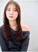 韓国小顔レイヤー×シースルーバング