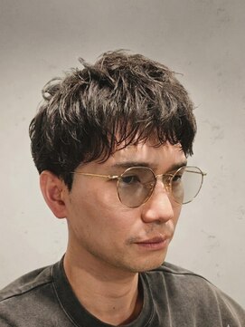 ワンワンオー バーバーショップ 長浜店(@110 BARBER SHOP) ツイストスパイラル×ニュアンスマッシュ