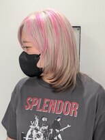 エニフォーイーストハム(Eni for eastham) ハイトーン/デザインカラー/レイヤーボブ