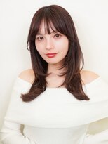 La fith hair uim. 倉敷白楽町店【ラフィス ヘアー ウィム】【8月1日OPEN(予定)】 【La fith】フォワード巻き×顔回りレイヤー