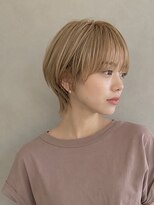 リア トーキョー(Lia TOKYO)&nbsp;【工藤武士】ハンサムショート×ブロンドベージュ