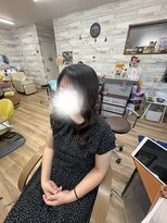ラッコのおひるね ミディアムレイヤーカット