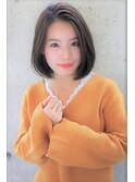 ワンカールボブ×アッシュベージュ【seek吉祥寺】